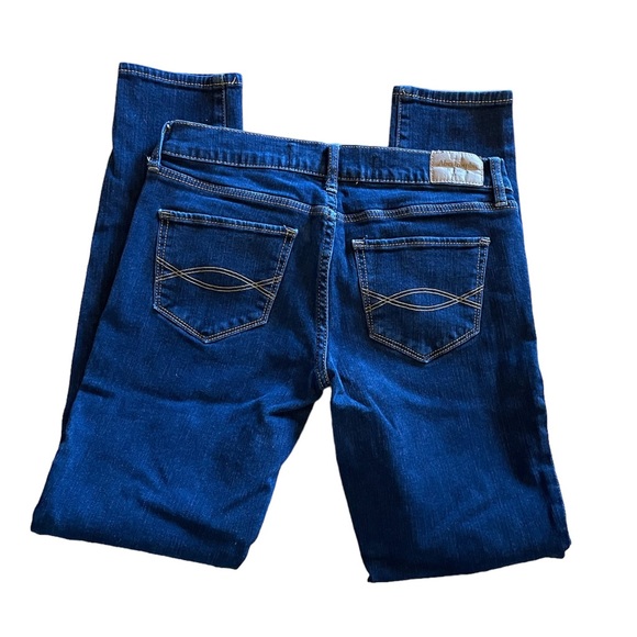 Abercrombie & Fitch Sz:4/27 Perfect Stretch Blue Jeans - Picture 4 of 5